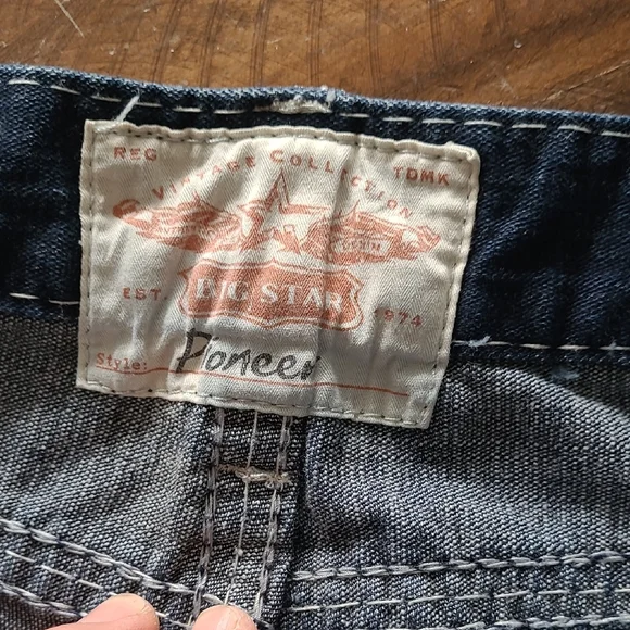 Big Star Blue Relaxed Jeans with Ornate Stitching - Picture 2 of 5